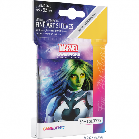 Marvel Champions Art Sleeves - Gamora - Accessoires - Gamegenic