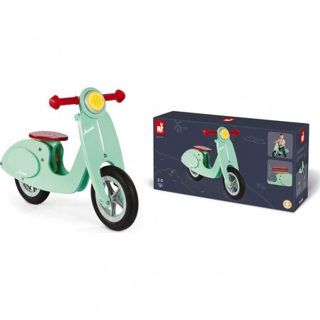 Draisienne Verte - Scooter en bois Janod