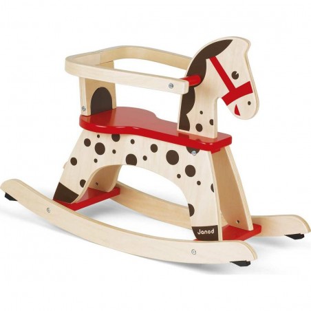 Cheval à Bascule en bois Janod Caramel