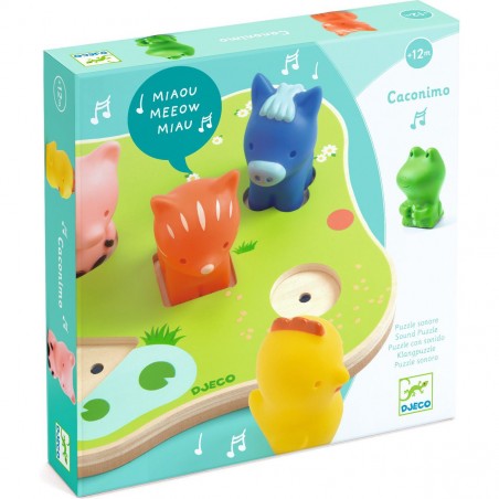 Puzzles sonores - Caconimo - Djeco