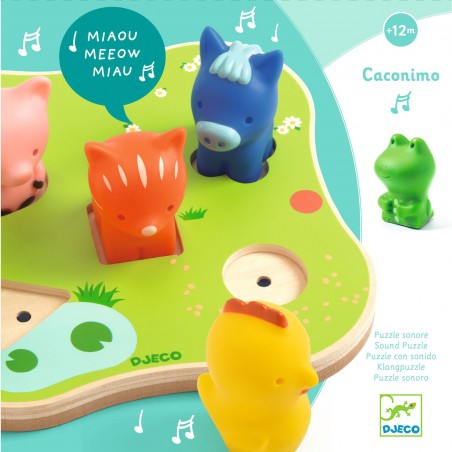 Puzzles sonores - Caconimo - Djeco