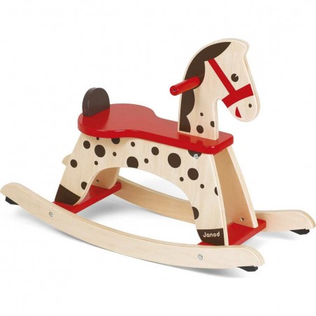 Cheval à Bascule en bois Janod Caramel
