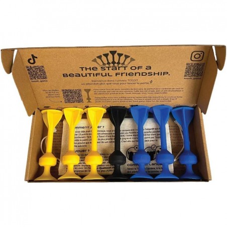Tossit : Bleu - Jaune - Jeu classique - Gigamic