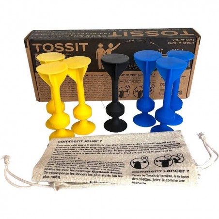 Tossit : Bleu - Jaune - Jeu classique - Gigamic