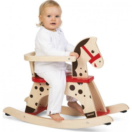 Cheval à Bascule en bois Janod Caramel
