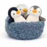 Peluche Pingouins dans son nid - Jellycat
