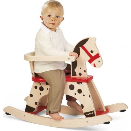 Cheval à Bascule en bois Janod Caramel