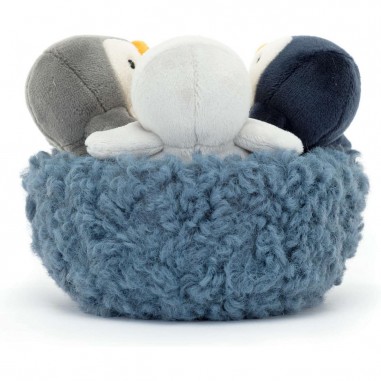 Peluche Pingouins dans son nid - Jellycat