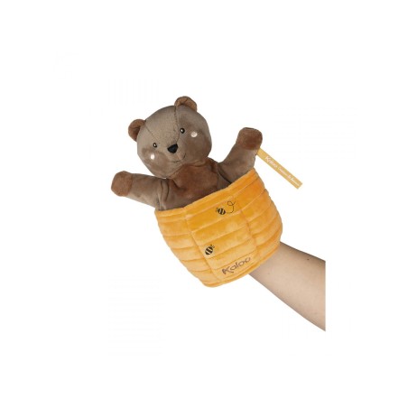 Marionnette ours - Ourson marionnette en peluche - Kaloo