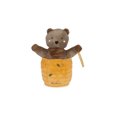 Marionnette ours - Ourson marionnette en peluche - Kaloo