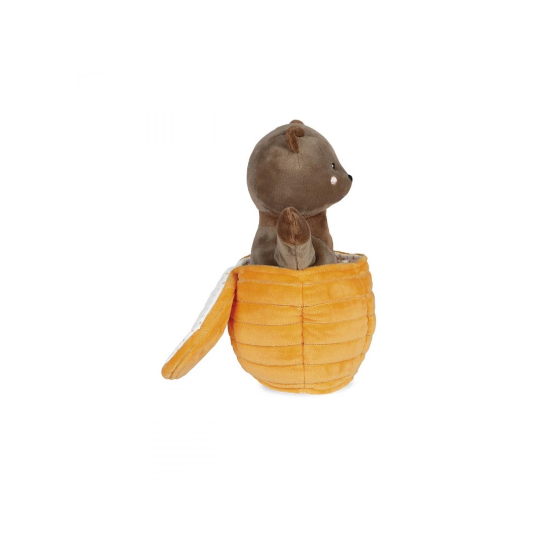 Marionnette Ours Janosch En Peluche - 25 Cm, Matériau GRS Certifié, Jouet Éthique Pour Enfants