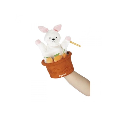 Robin le lapin marionnette cache cache - Kaloo