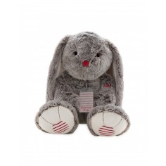 Peluche Lapin Léo Rouge Prestige Xl - 55 cm - Kaloo