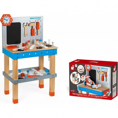 Etabli pour enfant en bois Géant Brico Kids Janod