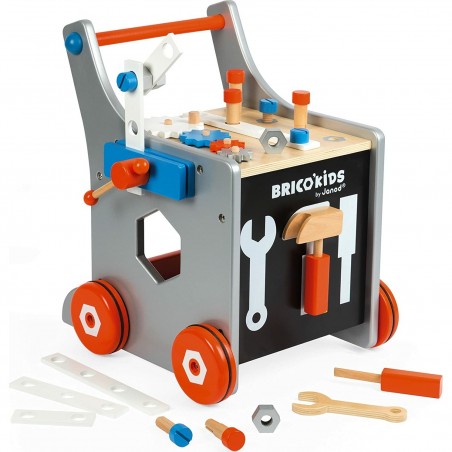 Chariot de Bricolage Enfant en Bois Janod
