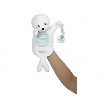 Peluche marionnette Phoque Bill - Kaloo