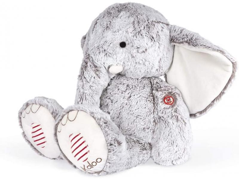 Kaloo Eléphant Noa gris prestige Xl Rouge 