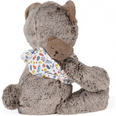 Peluche Oscar papa ours Linoo - Cadeau de naissance - Kaloo