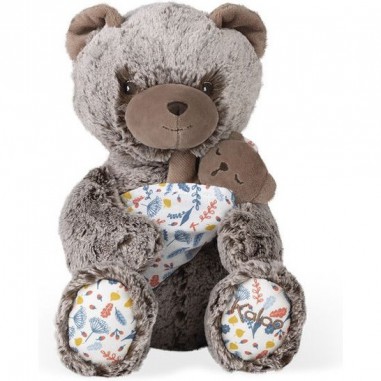 Peluche Oscar papa ours Linoo - Cadeau de naissance - Kaloo