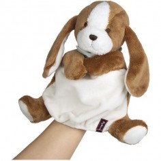 Les amis : doudou marionnette chien tiramisu - Kaloo 2