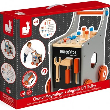 Chariot de Bricolage Enfant en Bois Janod