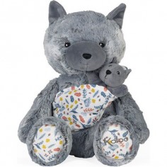 Peluche Louise maman louve Linoo - Cadeau de naissance - Kaloo