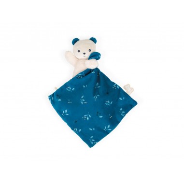 Carré douceur : doudou ours noctambule - Kaloo