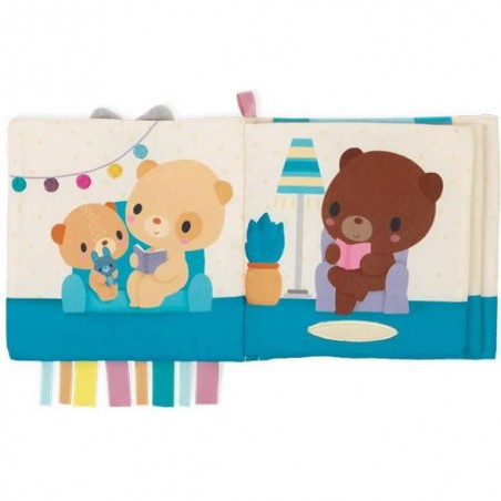Livre d'éveil bébé - Livre en tissu bébé - Kaloo