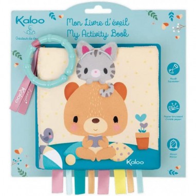 Livre d'éveil bébé - Livre en tissu bébé - Kaloo
