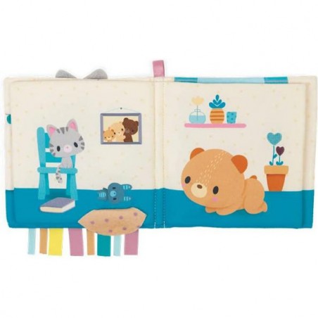 Livre d'éveil bébé - Livre en tissu bébé - Kaloo