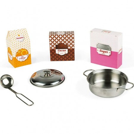 Cuisine Janod Candy Chic - Cuisine Rose en bois pour enfant