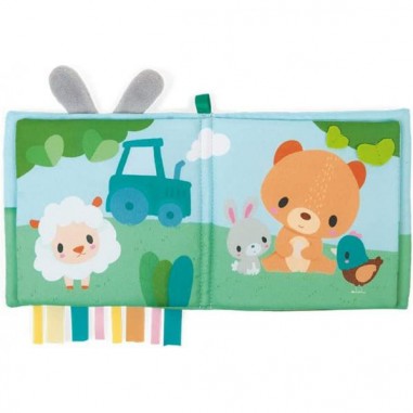 Livre éveil bébé - Livre en tissu bébé ours - Kaloo