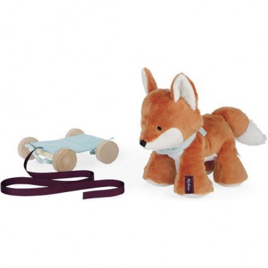 Paprika renard à promener - Jouet à tirer - Kaloo