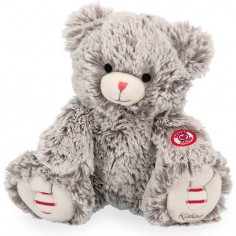 Ours en peluche Gris prestige Maé - 24 cm - Kaloo