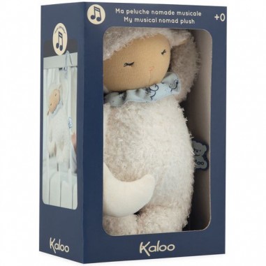 Peluche animal bébé - Peluche musicale nomade - Mouton endormi - Kaloo