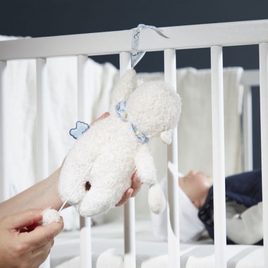 Peluche animal bébé - Peluche musicale nomade - Mouton endormi - Kaloo