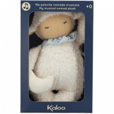 Peluche animal bébé - Peluche musicale nomade - Mouton endormi - Kaloo