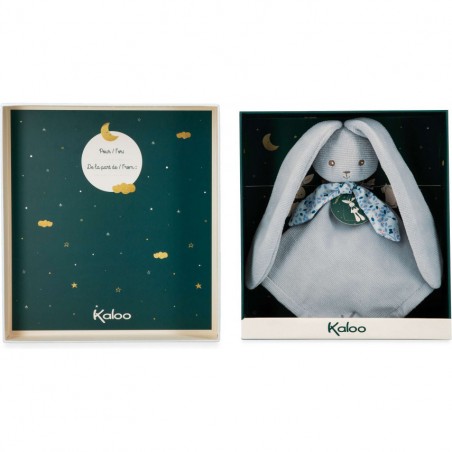Lapinoo doudou lapin bleu - Cadeau de naissance - Kaloo
