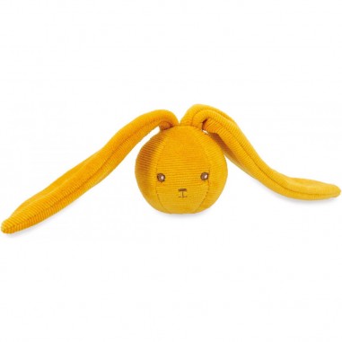 Hochet lapin Ocre - Jouet d'éveil sensoriel pour bébé, - Kaloo