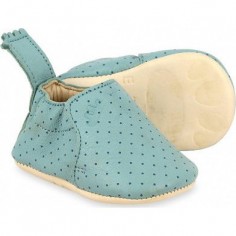Chaussons semelle souple en cuir 2