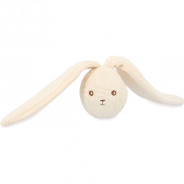 Hochet lapin Crème - Jouet d'éveil sensoriel pour bébé, - Kaloo
