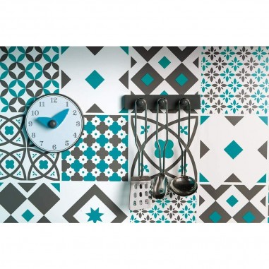 Cuisine moderne en bois Bleue Lagoon Janod