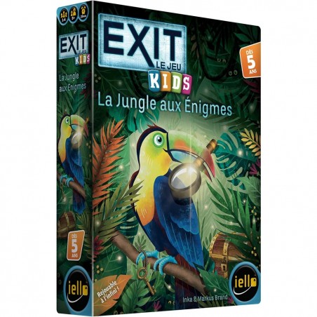 La Jungle aux Enigmes - Exit Kids : Le Jeu - Escape Game - Iello