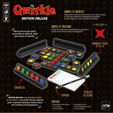 Qwirkle Deluxe - Jeux de société - Iello