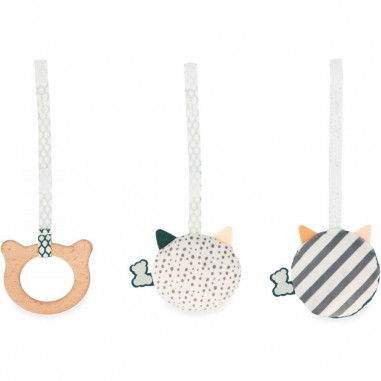 Jouets sensoriels à suspendre - Set de 3 - Jouet d'éveil bébé, - Kaloo