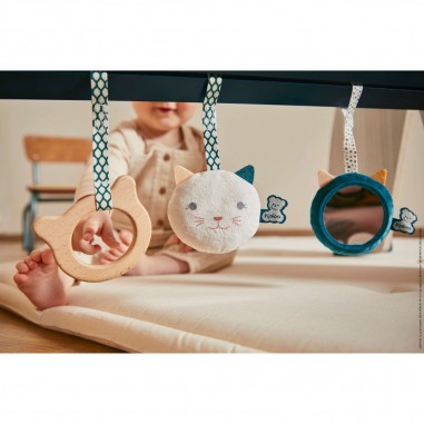 Jouets sensoriels à suspendre - Set de 3 - Jouet d'éveil bébé, - Kaloo
