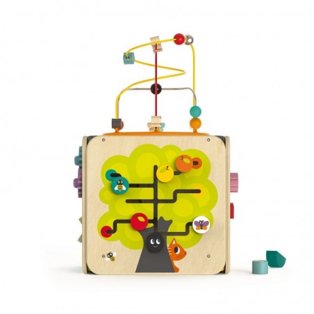 Cube d'activités - Jeux de forme à placer - Janod