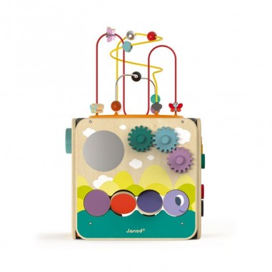 Cube d'activités - Jeux de forme à placer - Janod