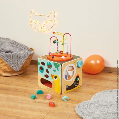 Cube d'activités - Jeux de forme à placer - Janod