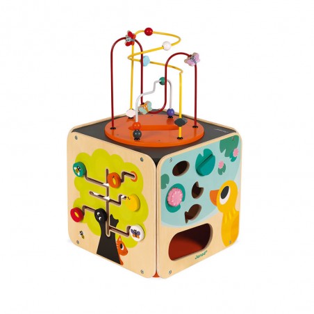 Cube d'activités - Jeux de forme à placer - Janod
